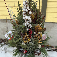Load image into Gallery viewer, c. Outdoor Winter Arrangements-JUMBO--PREORDER by NOV. 1, 2024