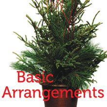 Load image into Gallery viewer, b. Outdoor Winter Arrangements-BASIC--PREORDER by NOV. 1, 2024