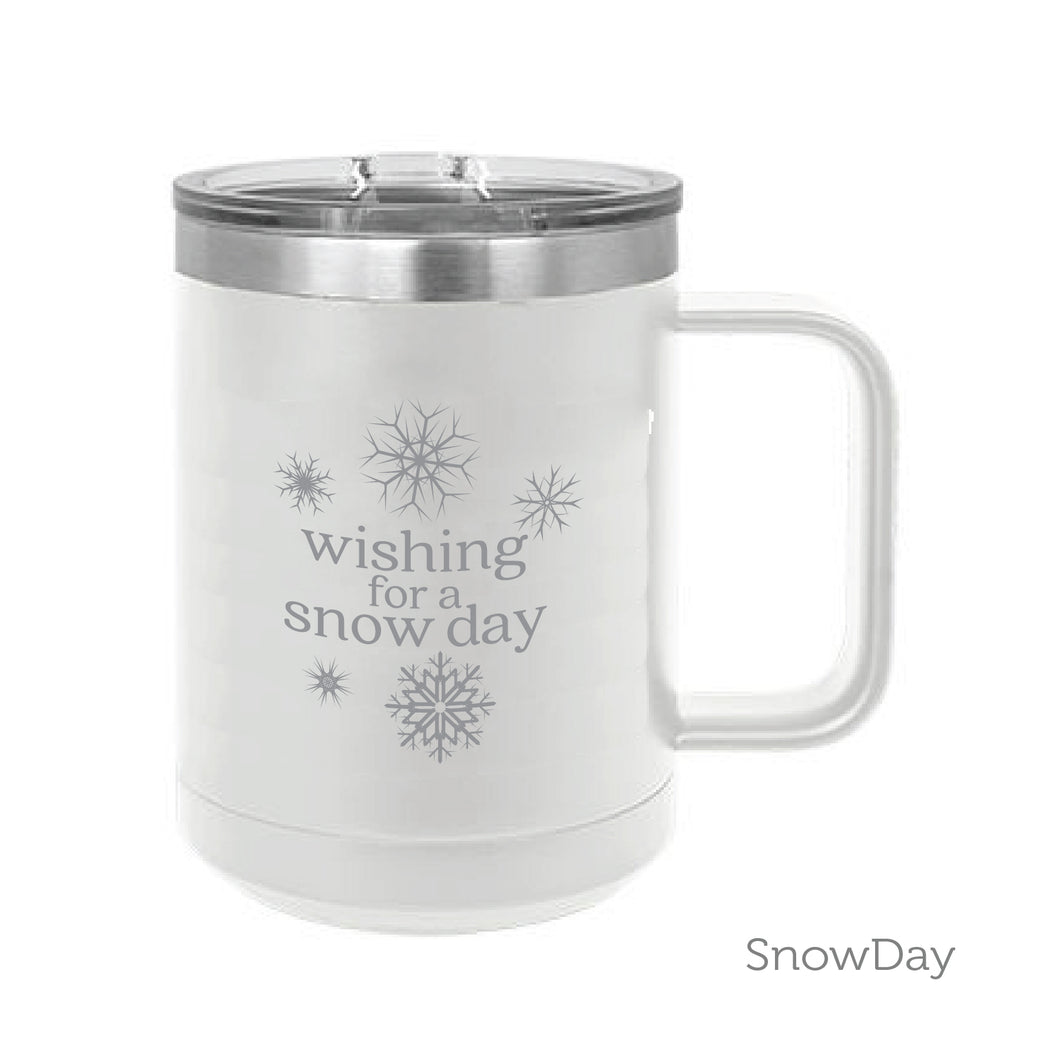 Coffee Mug-Polar Camel-Snow Day