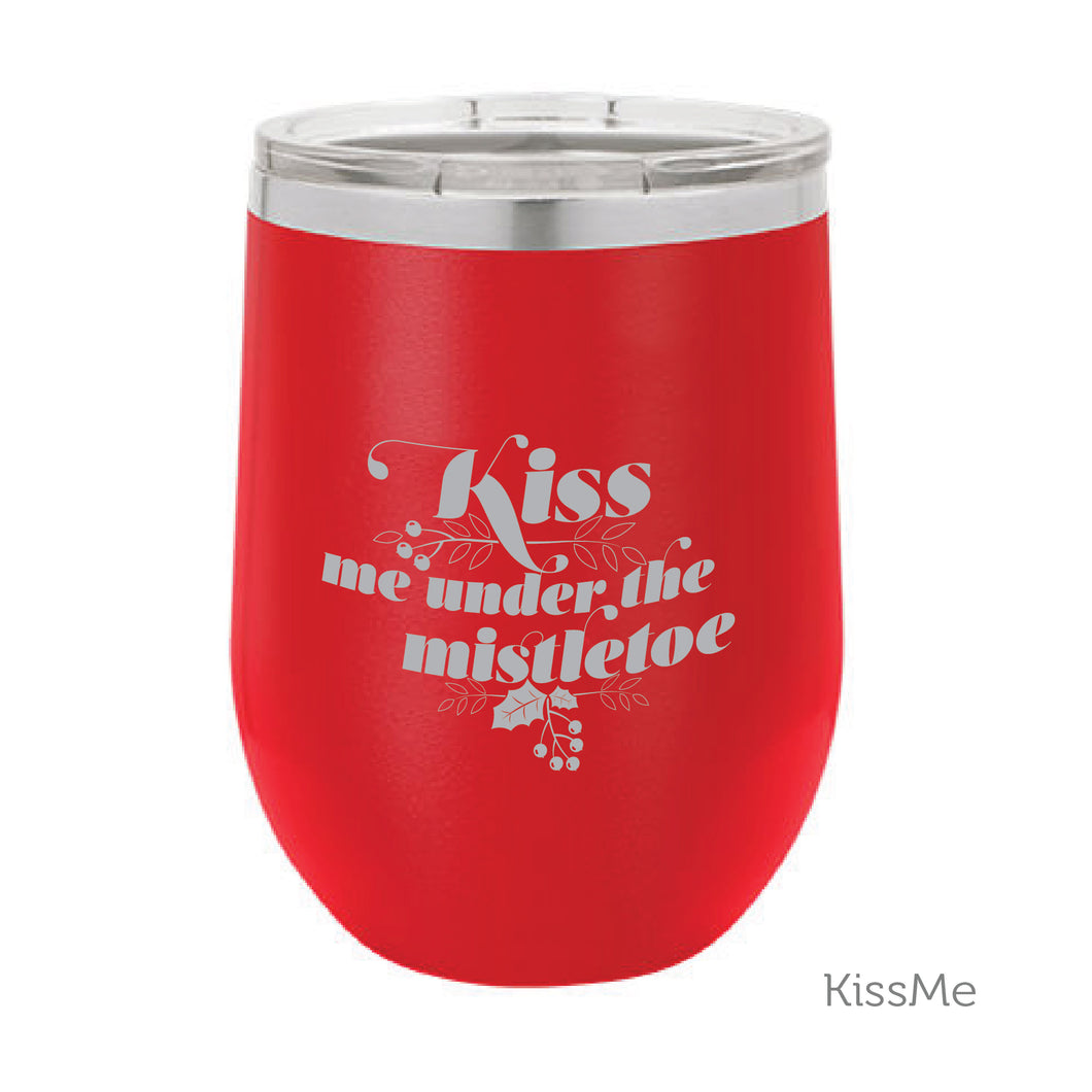 Wine Tumbler-Polar Camel-Kiss Me